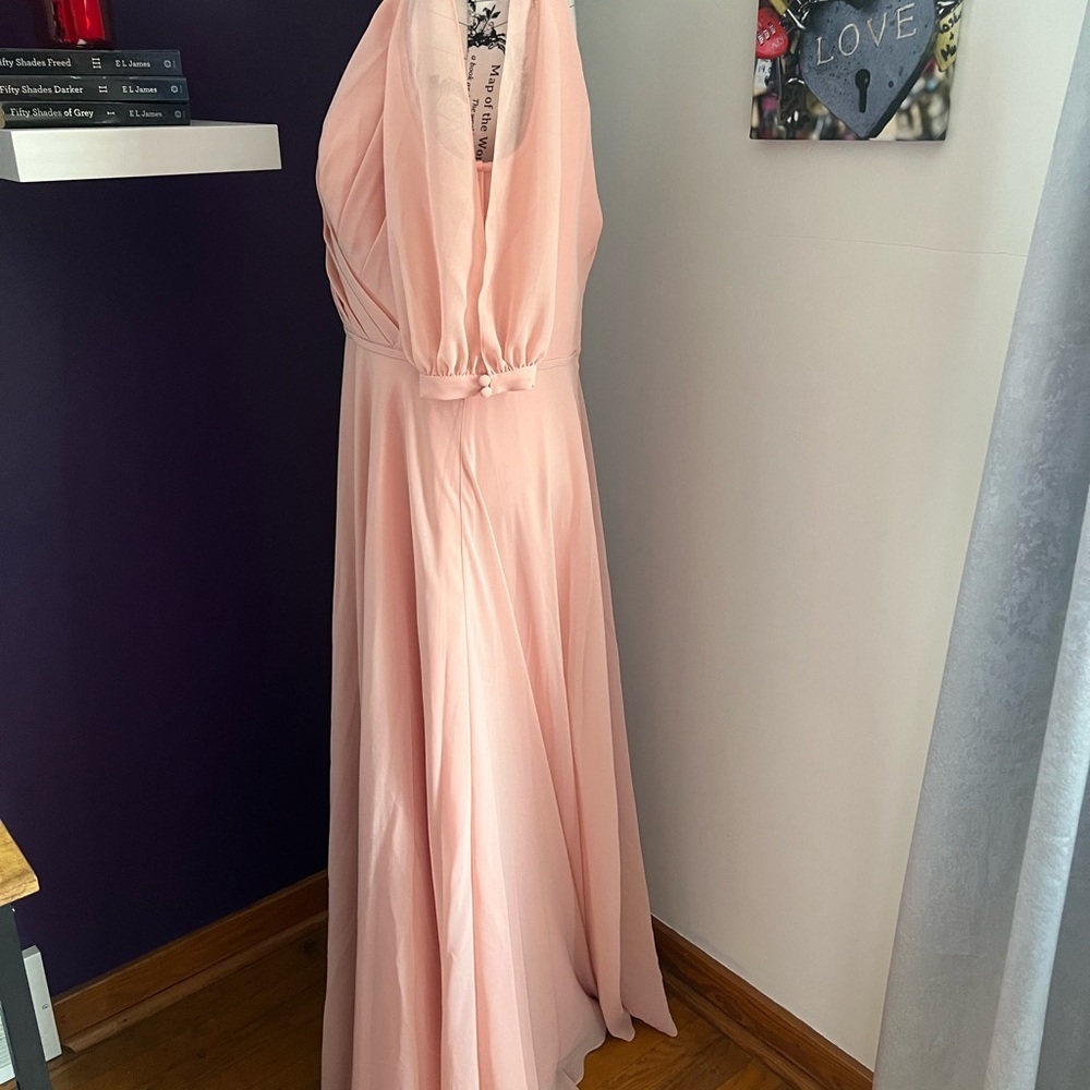 Chiffon Christina Wu Plus Size Bridesmaid Gown NWT - Picture 6 of 16
